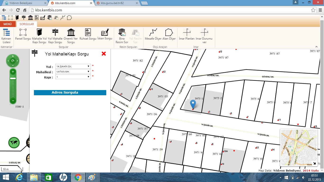 WEB-GIS, Kent Rehberi ve e-İmar Uygulamaları